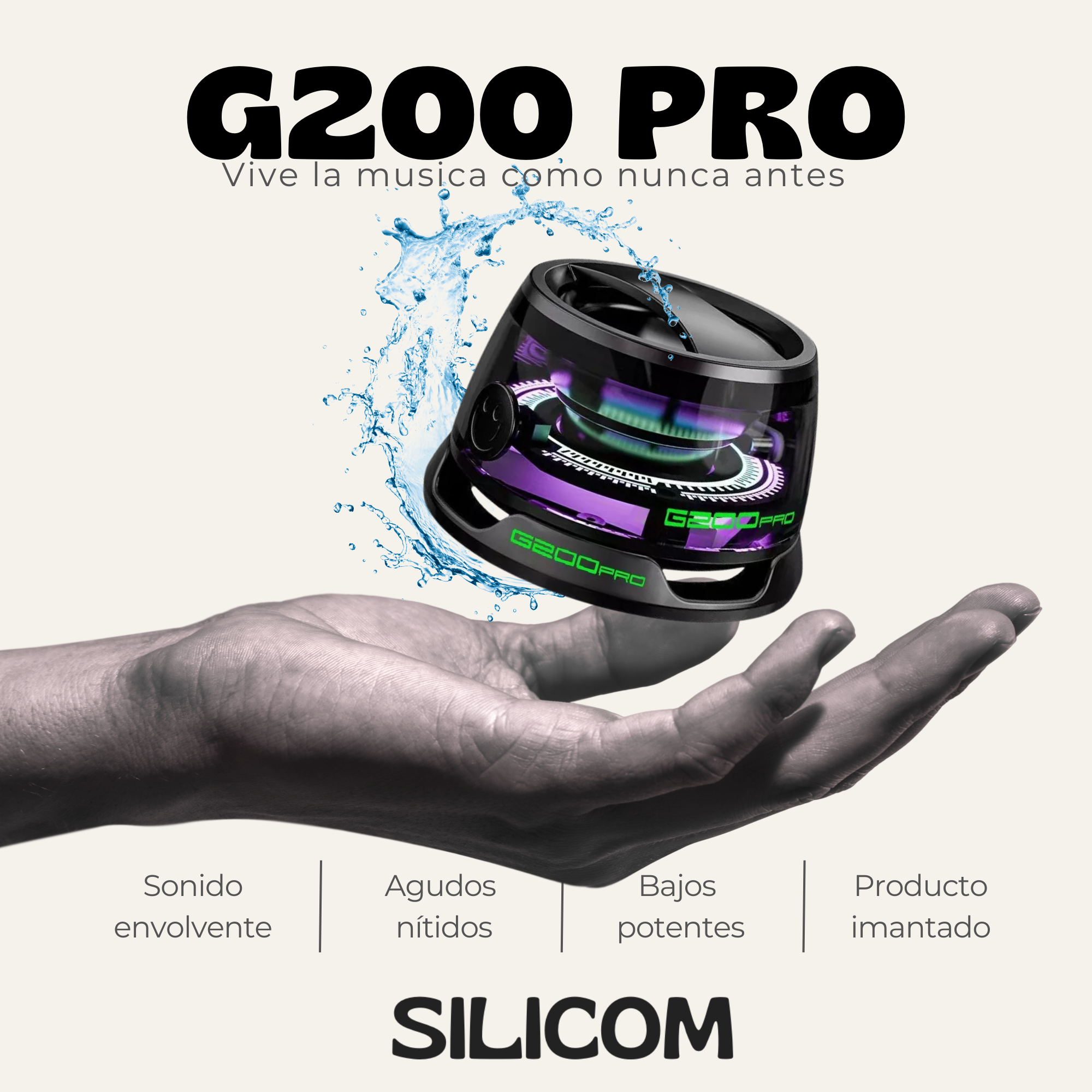 Parlante Magnetico g200PRO
