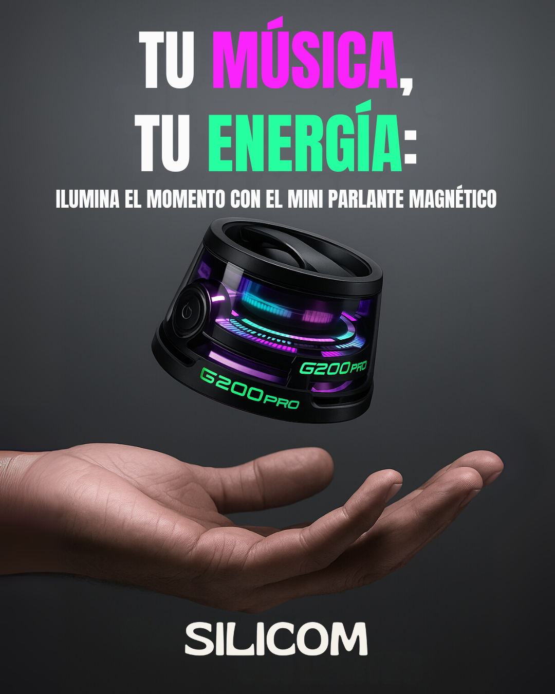 Parlante Magnetico g200PRO